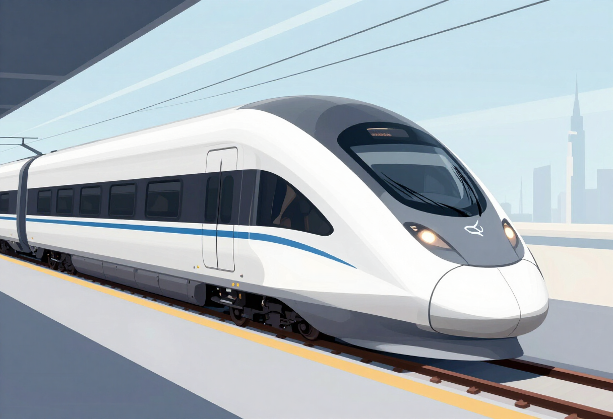 UAE President travels on Etihad Rail train, Dubai station officially inaugurated - Gulf News
