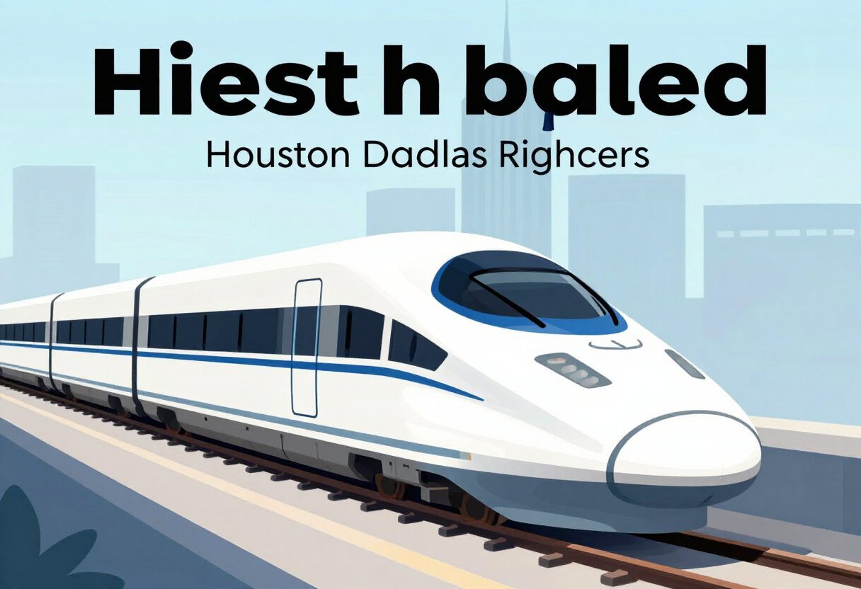 What happened to the Houston-Dallas high-speed rail project? No train, no tracks and questions about what’s next - Click