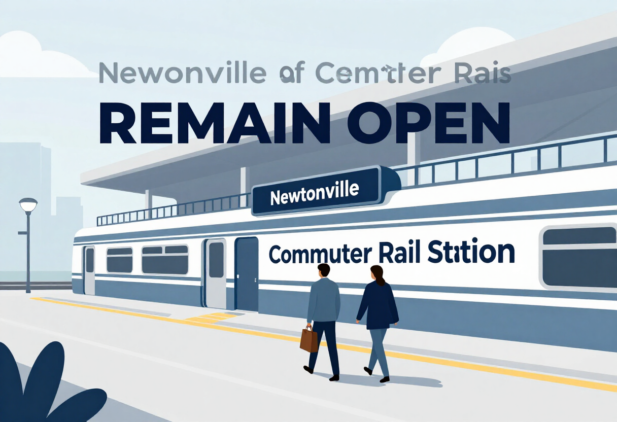 Newtonville Commuter Rail Station to remain open during most of construction - figcitynews.com