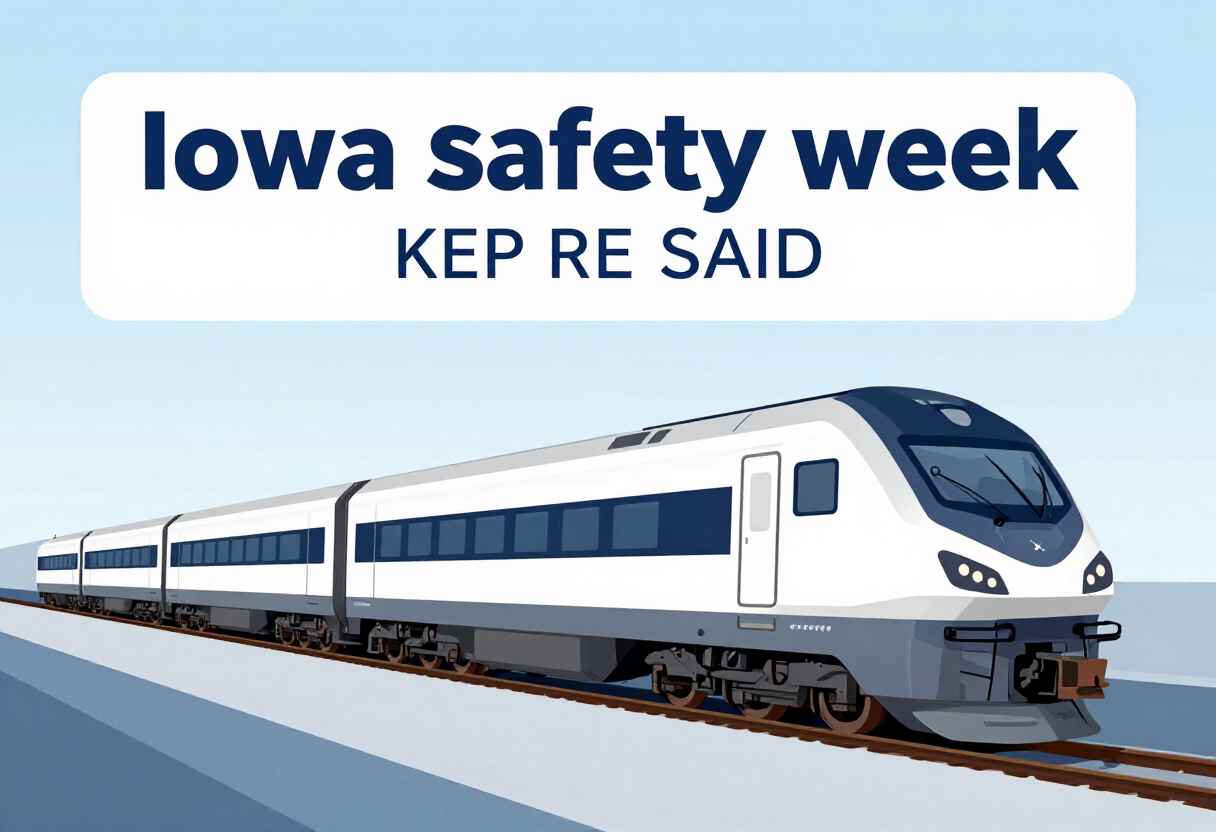 Iowa’s Rail Safety Week aims to keep motorists safe — and alive - Storm Lake Radio