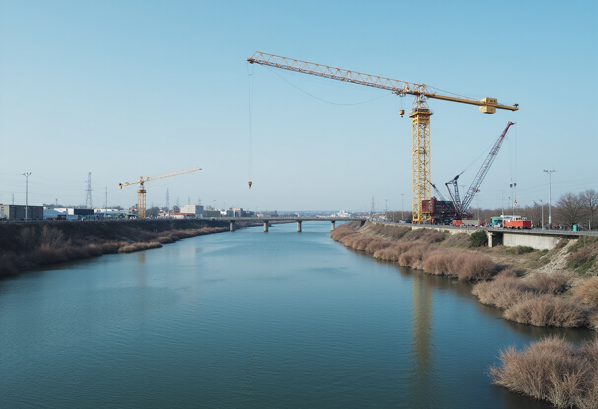New crane boosts rail at Bosnia’s main river port