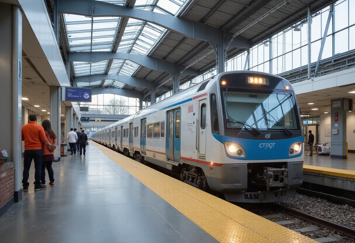CTDOT unveils New Windsor Locks station