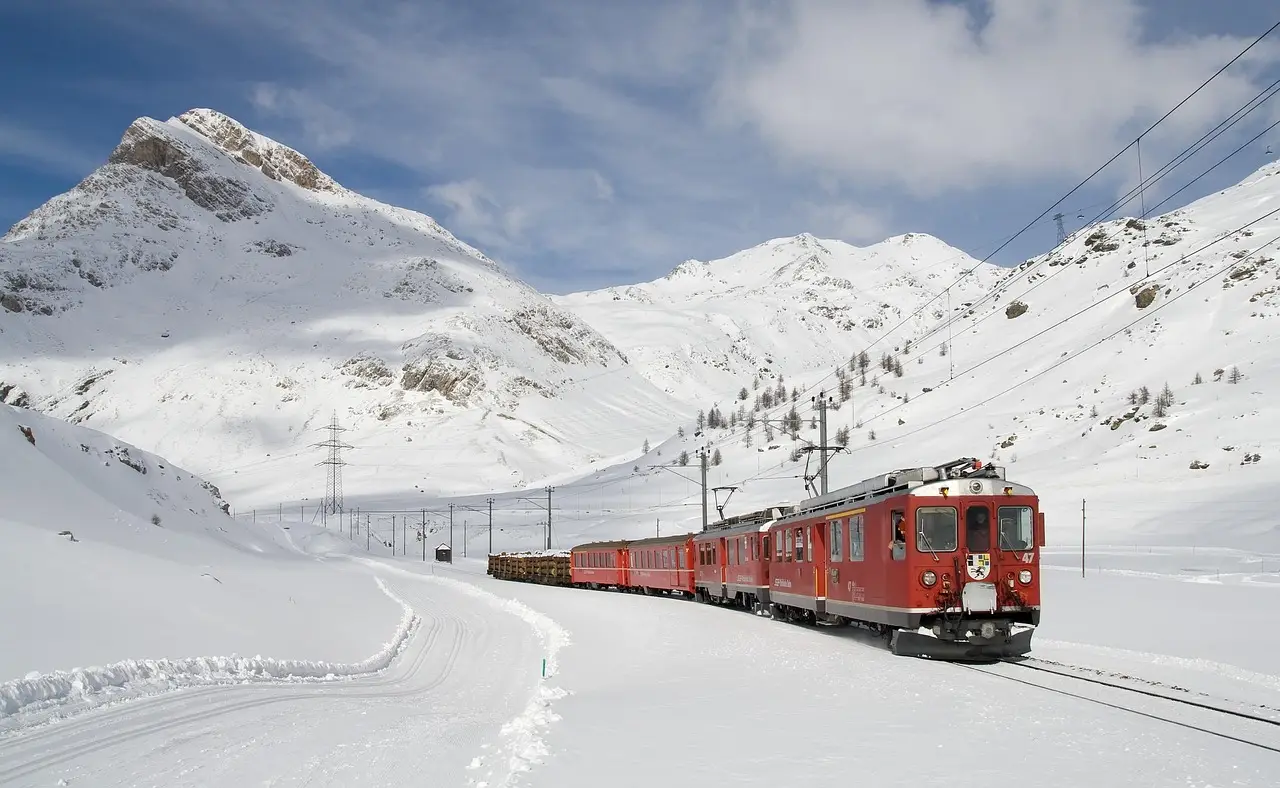 ‘Italian metre gauge’ track laid in Switzerland - Railway Gazette International