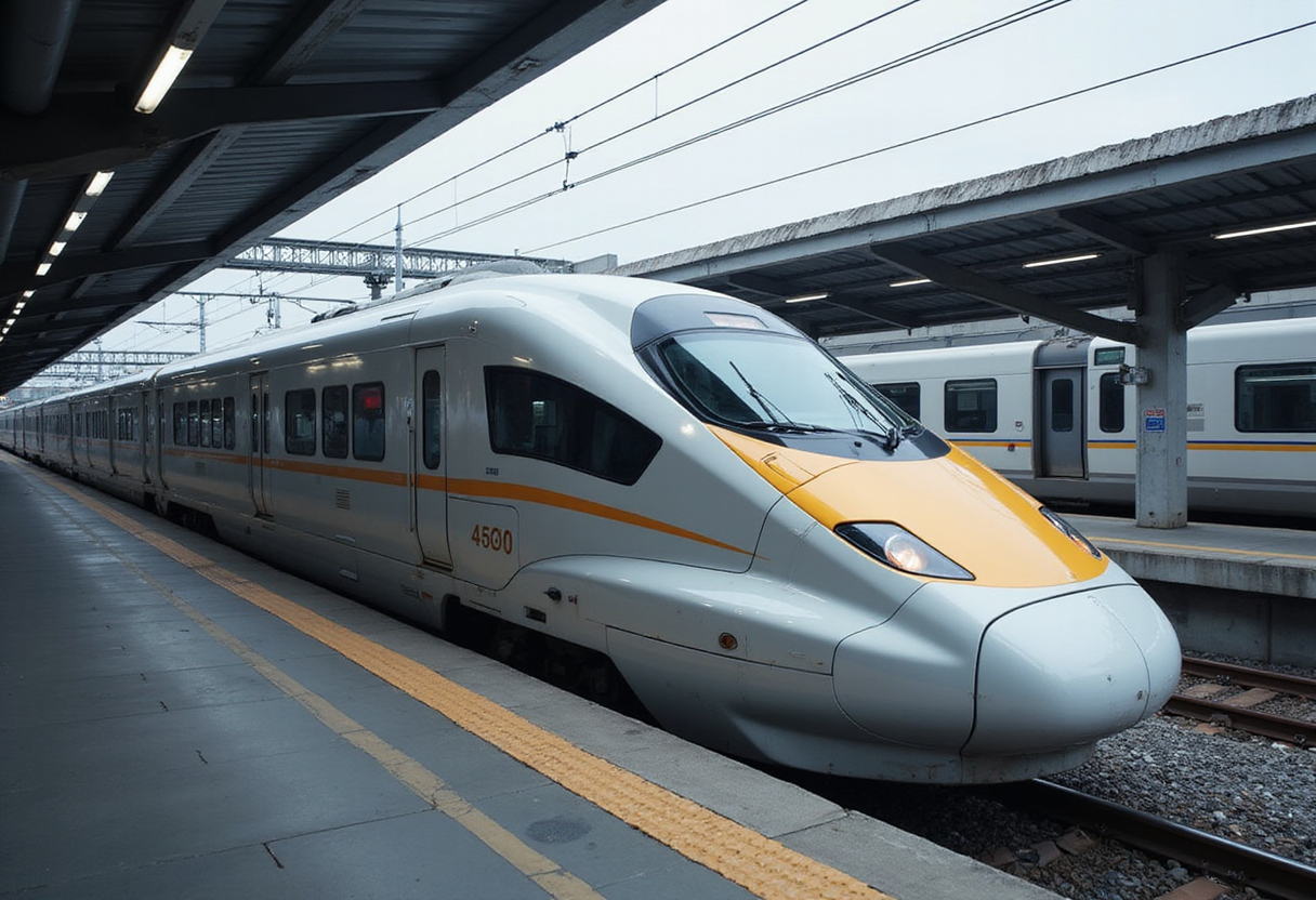 Taiwan High Speed Rail sets daily passenger record during holiday period - Taiwan News